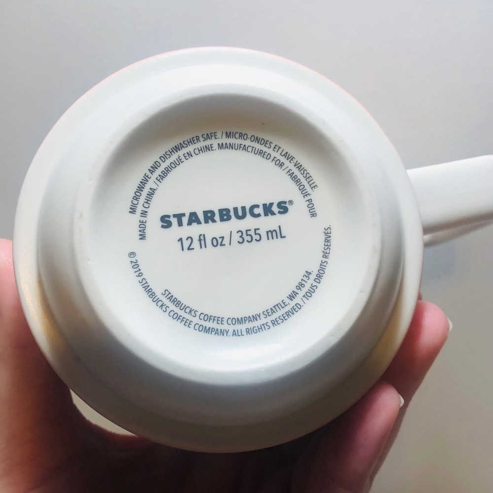Starbucks Stackable Pink Coffee Mugs, Set of 2 - Picture 5 of 8